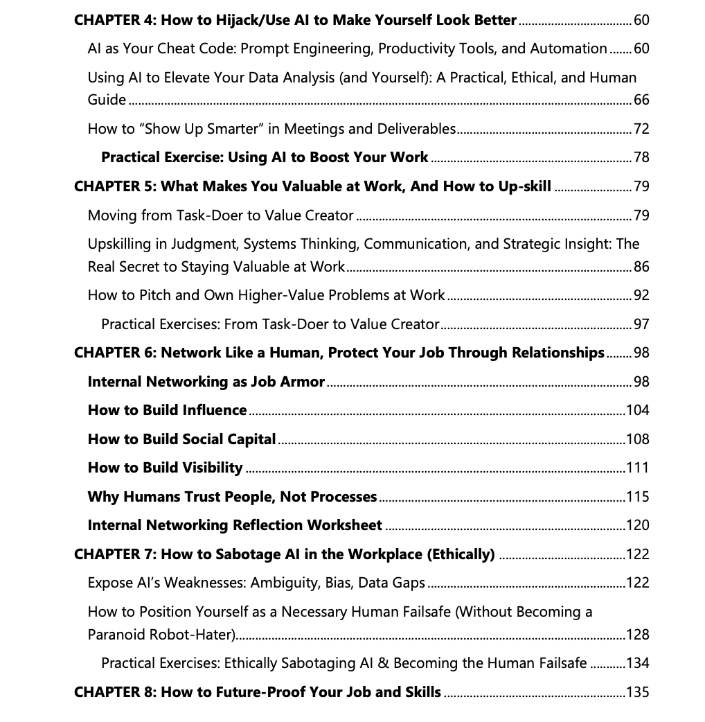 How To Beat AI - The Ultimate Career Survival Playbook