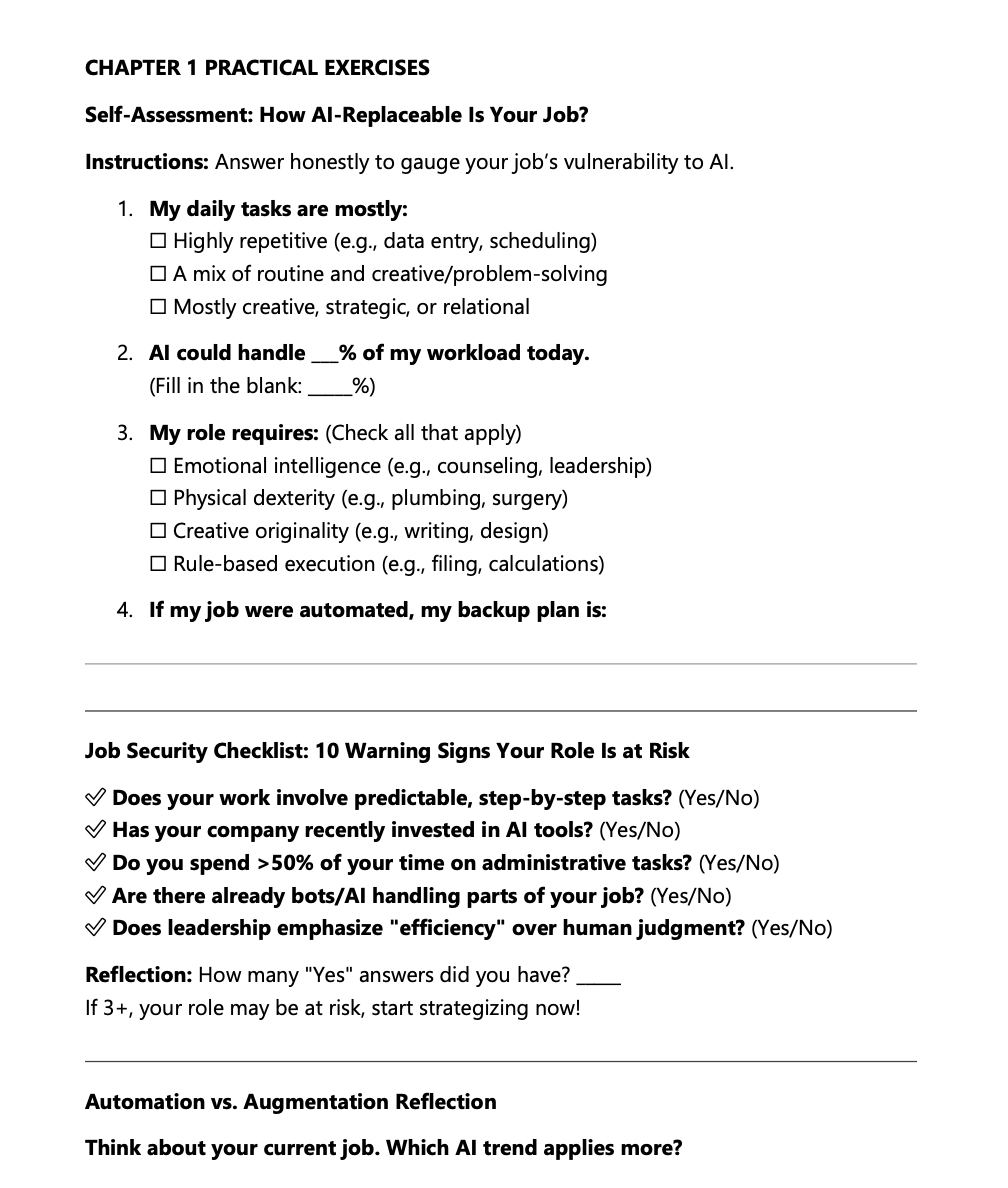 How To Beat AI - The Ultimate Career Survival Playbook